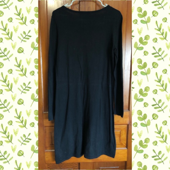 michael michael kors black long sleeve dress - Picture 2 of 5